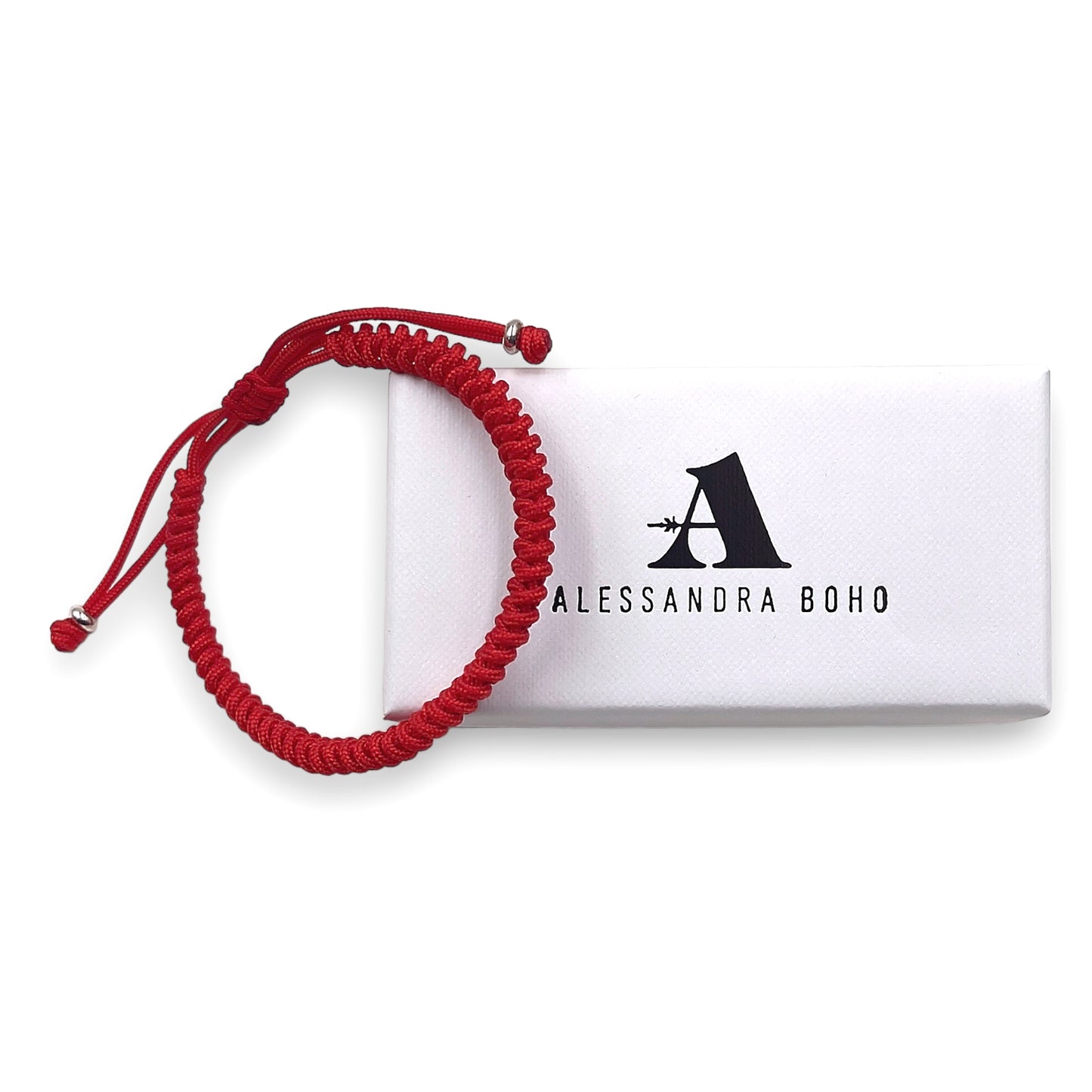 Pulsera de Cordón Rojo de 1,5 mm
