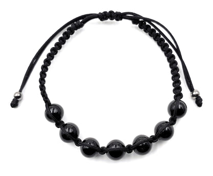 Pulsera de 7 Chakras con Turmalina Negra | Mujer y Hombre
