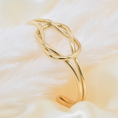 Brazalete Nudo Dorado