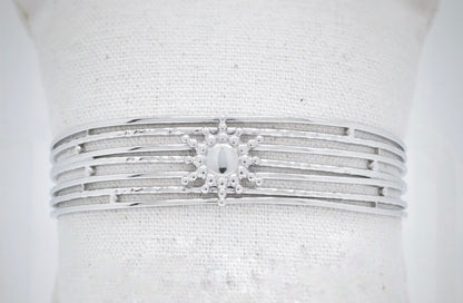 Brazalete Sol Plata